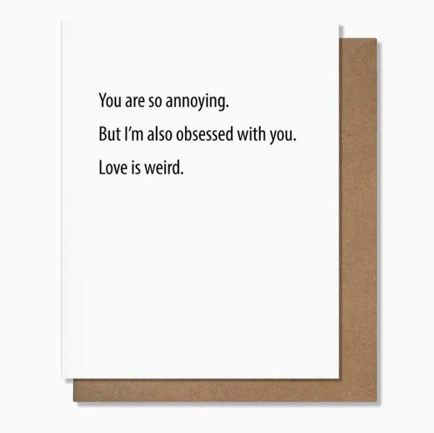 Love Card - Love is Weird
