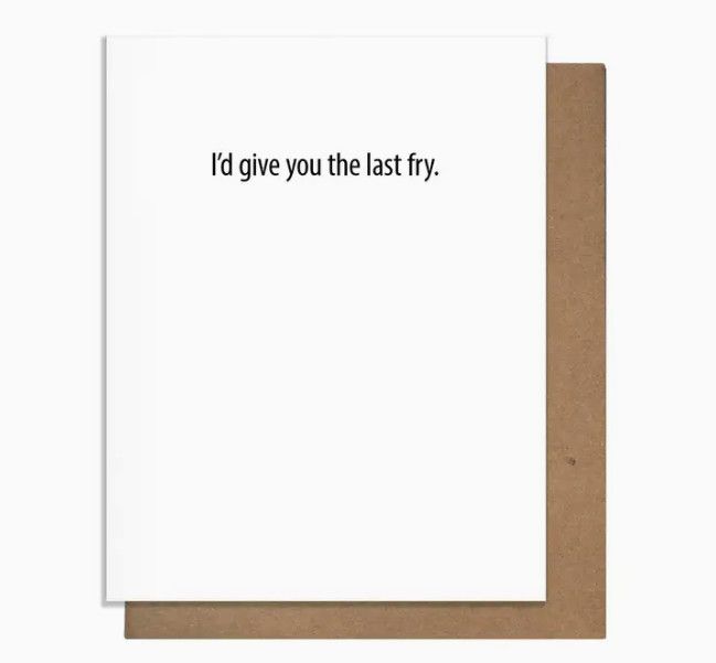 Love Card - Last Fry