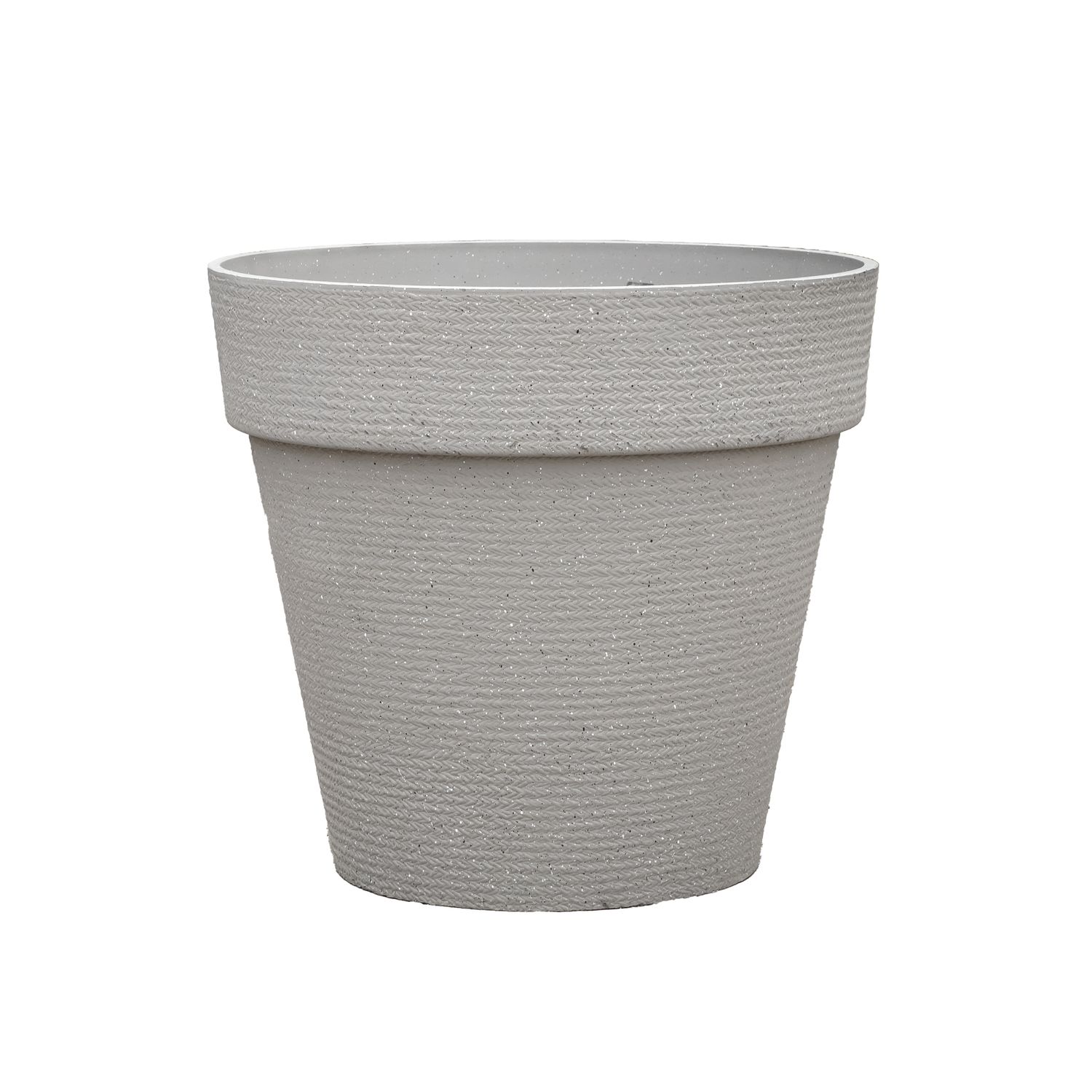Planter - Traditional Round 23.5&quot;w x 21.5&quot;h Grey