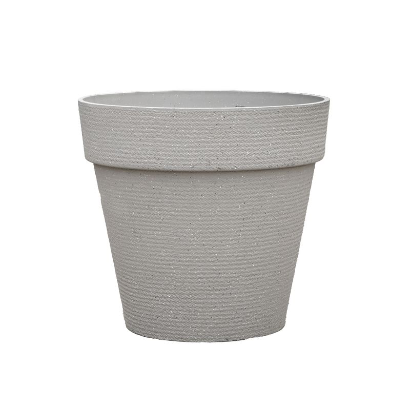 Planter - Traditional Round 23.5"w x 21.5"h Grey