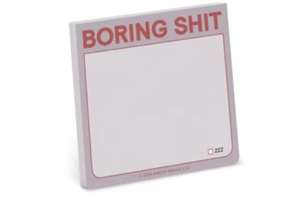 Sticky Note - Boring SH#(