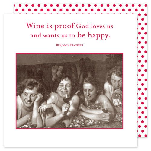 Napkin - Cocktail - Wine is Proof