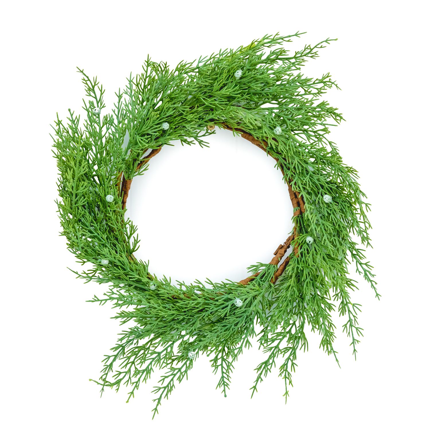 Wreath -  Faux Juniper 15&quot;