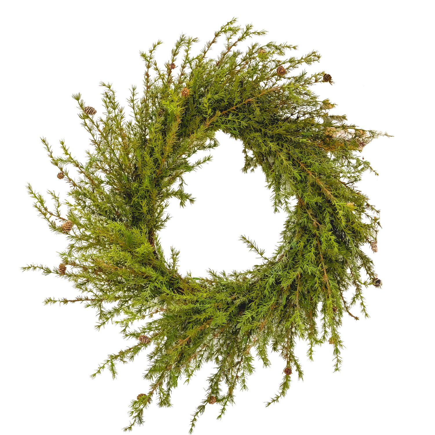 Wreath - Faux Spruce 39&quot;