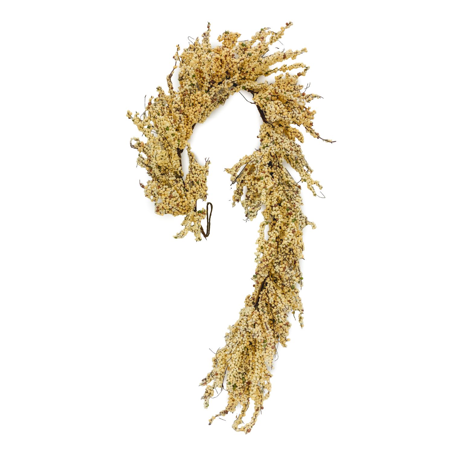 Faux Garland - White Berry (Full) 72&quot;