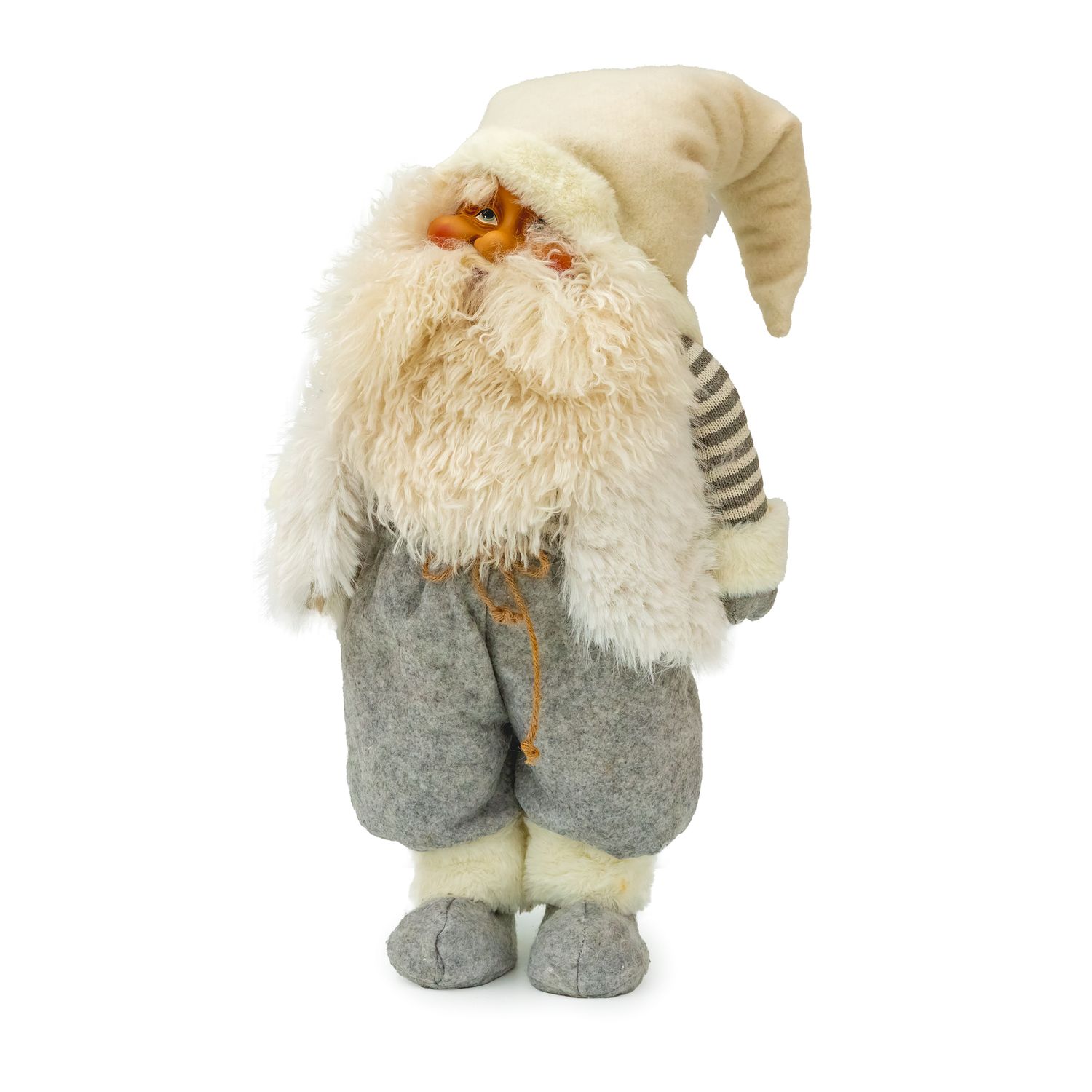 Santa - Grey &amp; White - Lrg