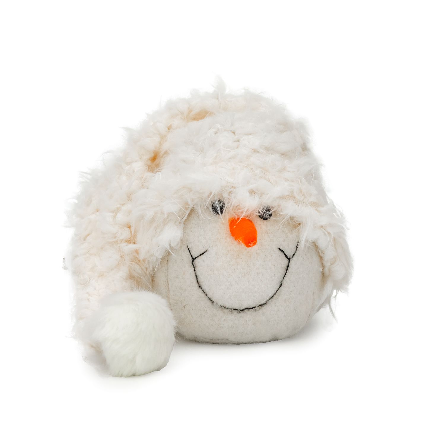 Snowman Head - white - Sm