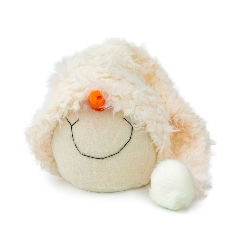 Snowman Head - white - Med