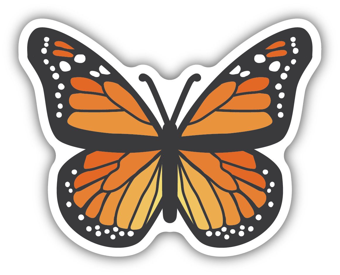 Sticker - Monarch Butterfly