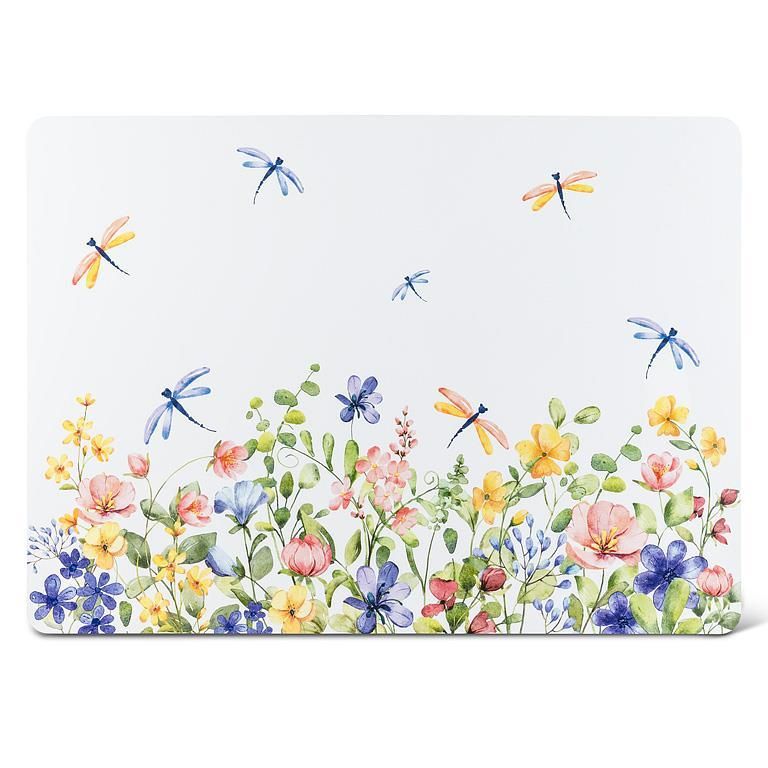 Placemat - Dragonfly &amp; Floral