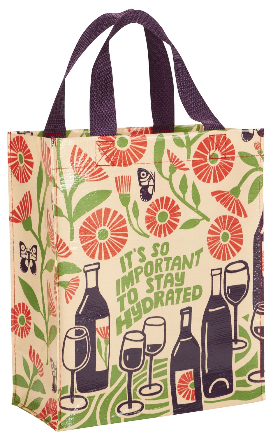 Re-useable Tote Stay Hydrated