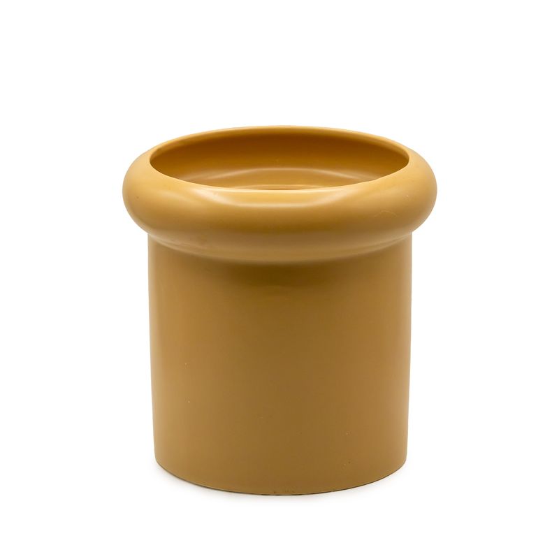 Flower Pot Gold w/ Straight Edge 18*18cm