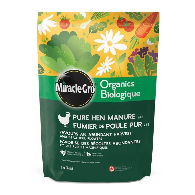 Miracle-Gro Organic Hen Manure 2 kg 3-1-2