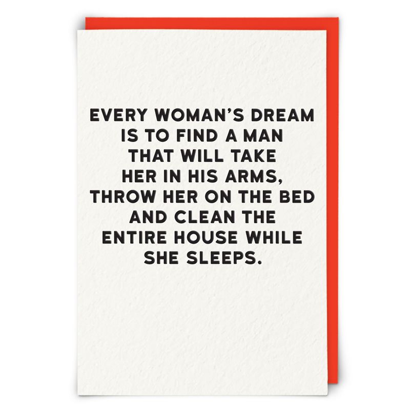 Friendship Card: Woman&#39;s Dream - Blank