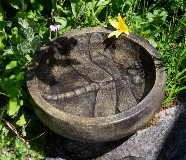 Statuary - Dragonfly Bowl