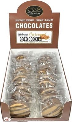 Chocolate Oreo Cookie - Caramel and Peanut Butter