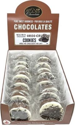 Chocolate Oreo Cookie - Milk and White