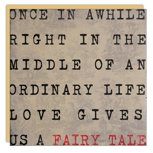 Wedding Card: Fairytale - blank