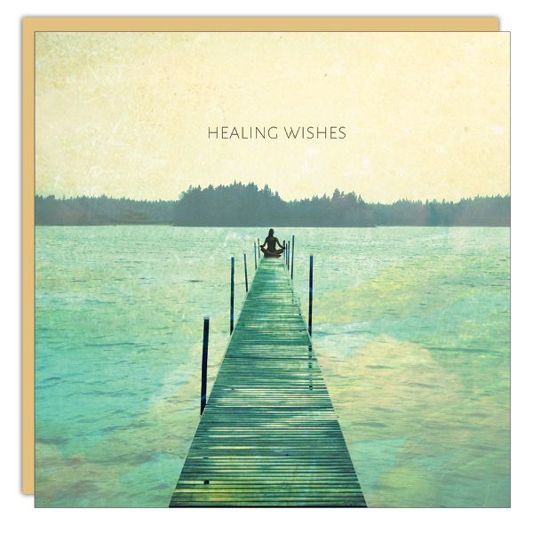 Get  Well Card: Healing Wishes - blank
