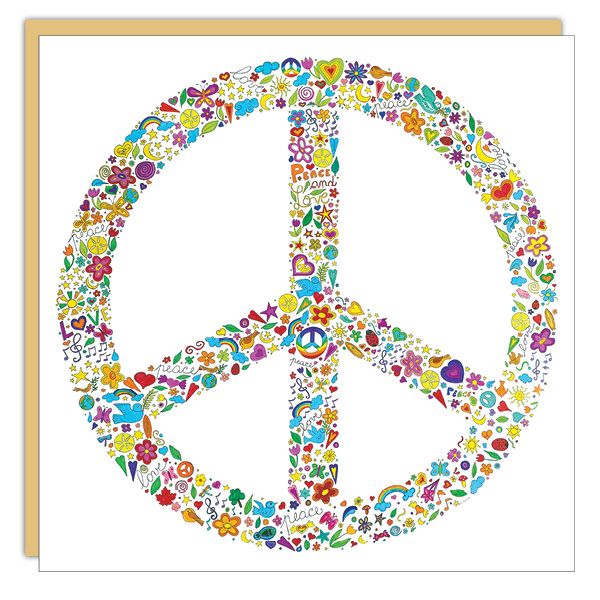 Friendship Card: Peace - blank