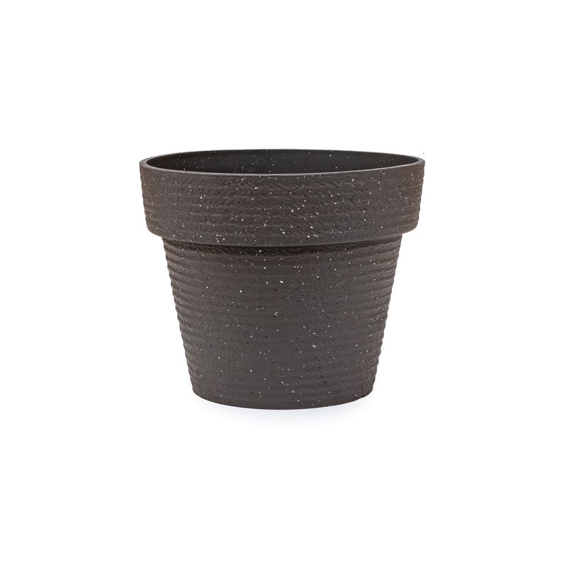 Planter - Traditional Round 31.75"w x 29.5"h Black