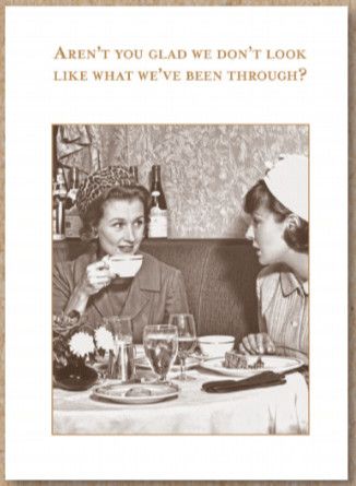 Birthday Card:  Don&#39;t Look