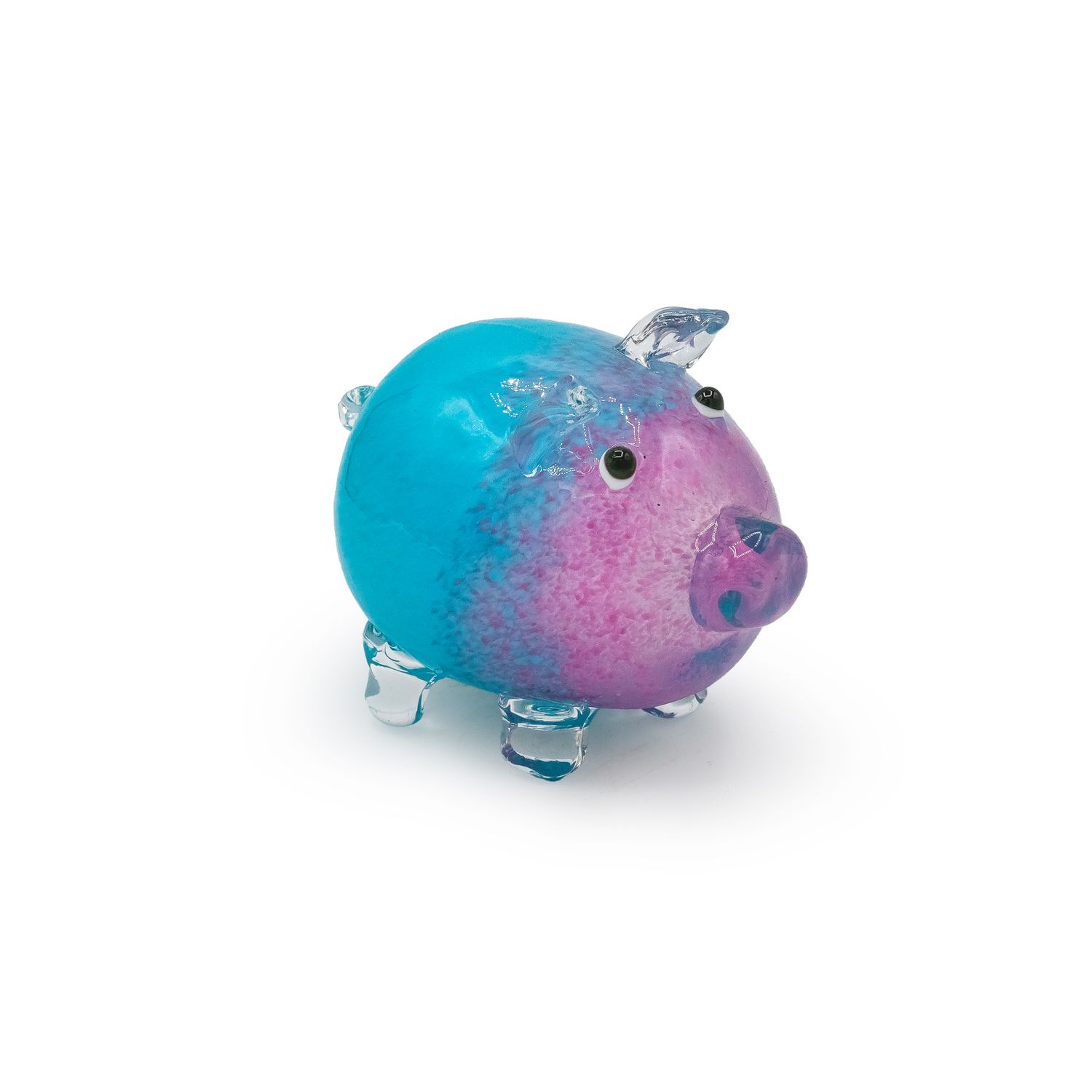 Decorative Glass Pig SM