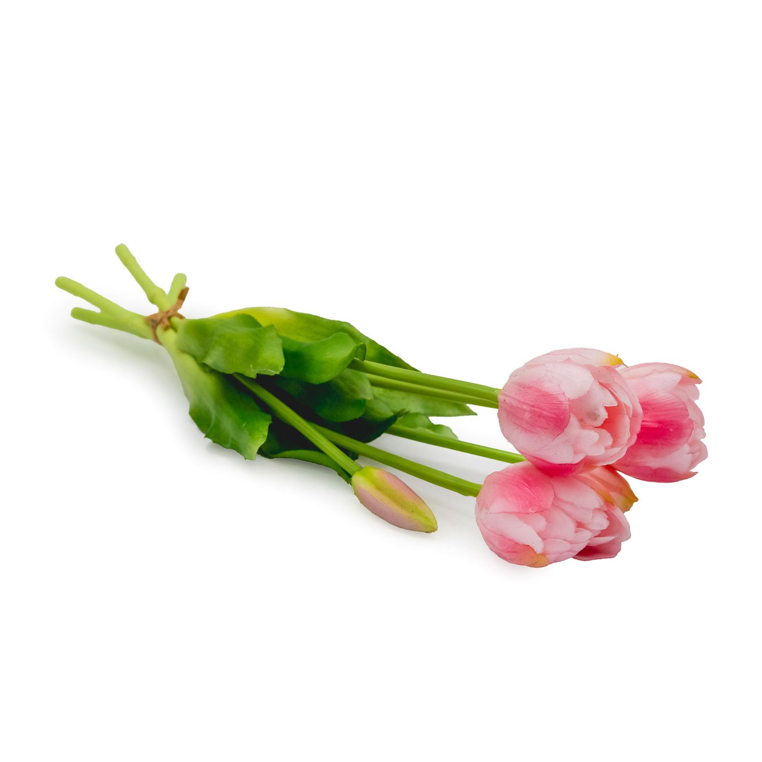 Faux Peony Tulip - Light Pink