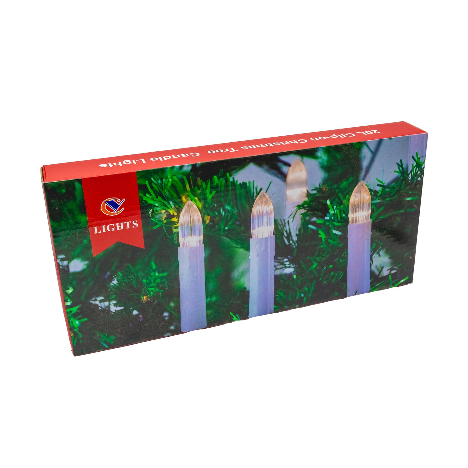 Clip On Candles (20) White