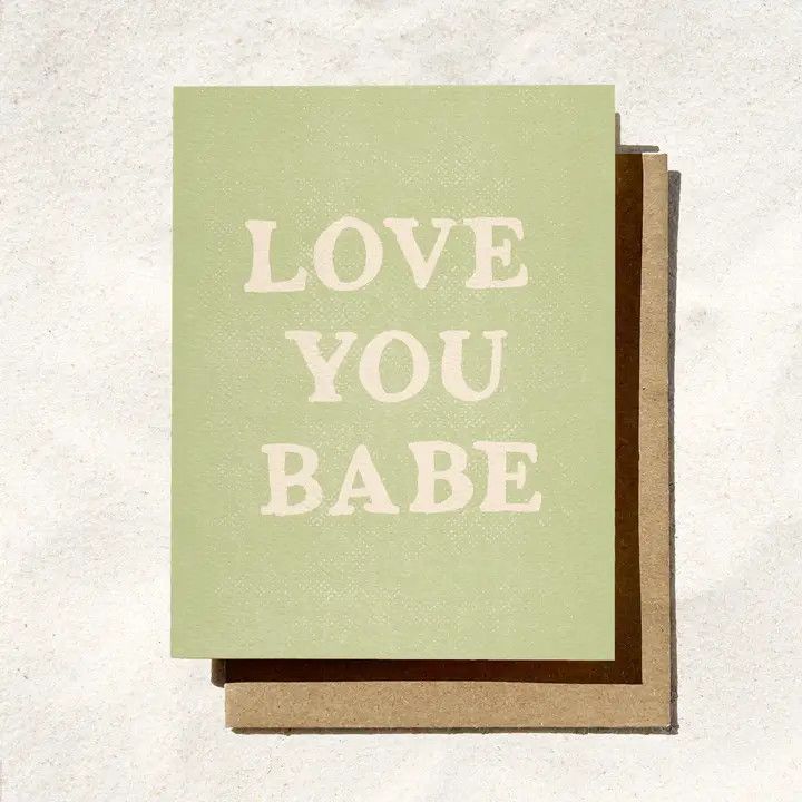 Love Card - Love You Babe