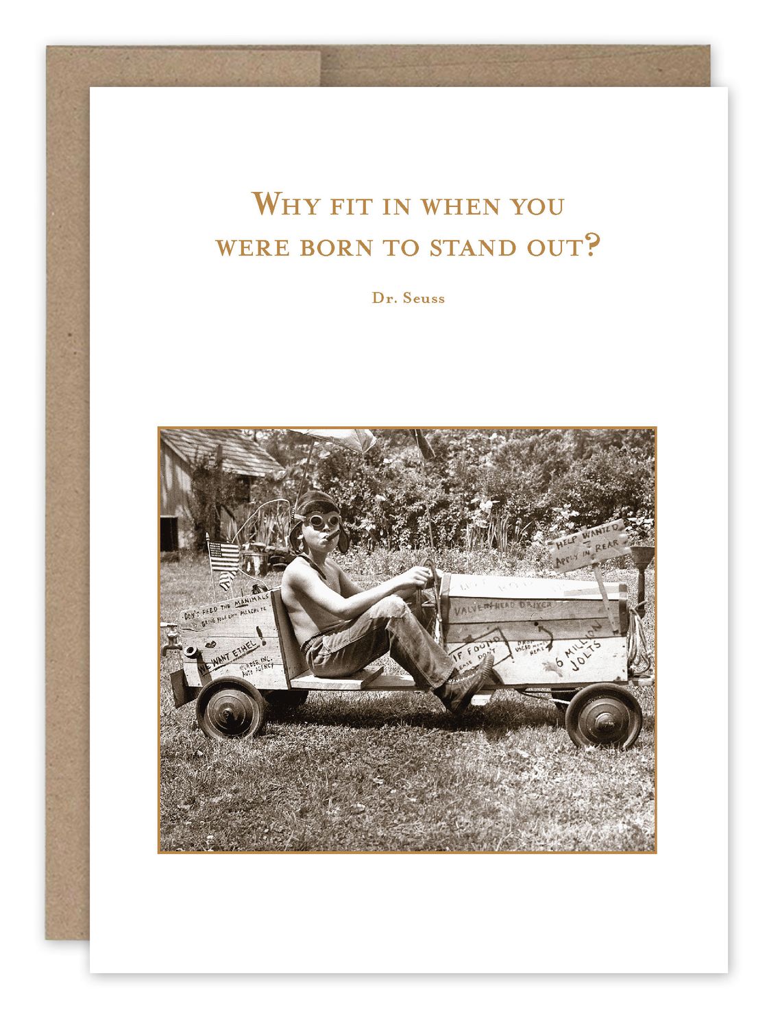 Birthday Card: Stand Out