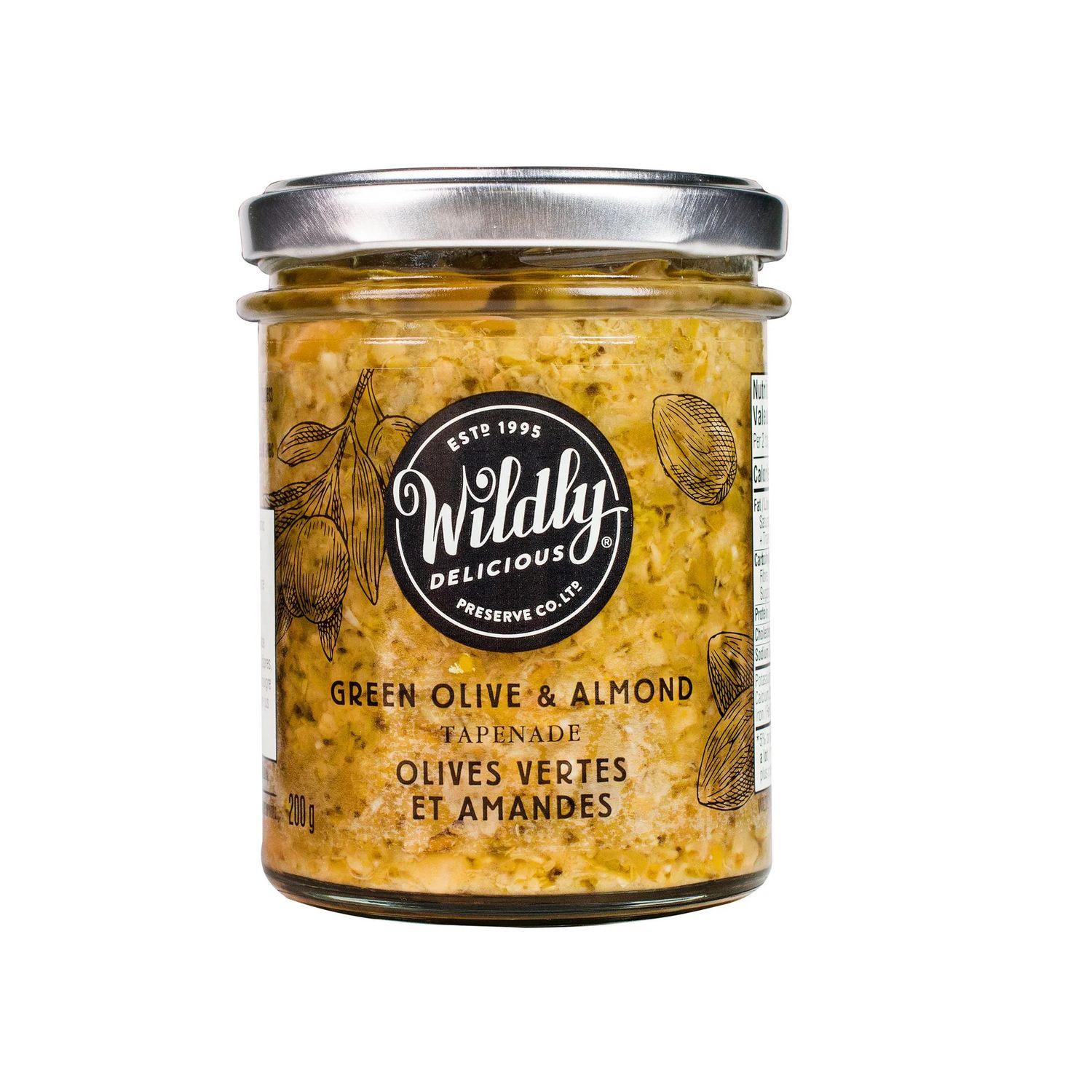 Green Olive &amp; Almond Tapenade