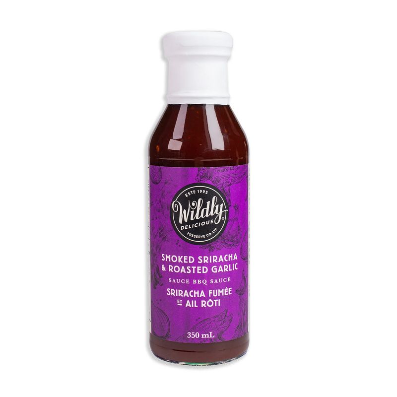 BBQ/Grilling Sauce 350 ml - Smoked Siracha &amp; Roasted Garlic