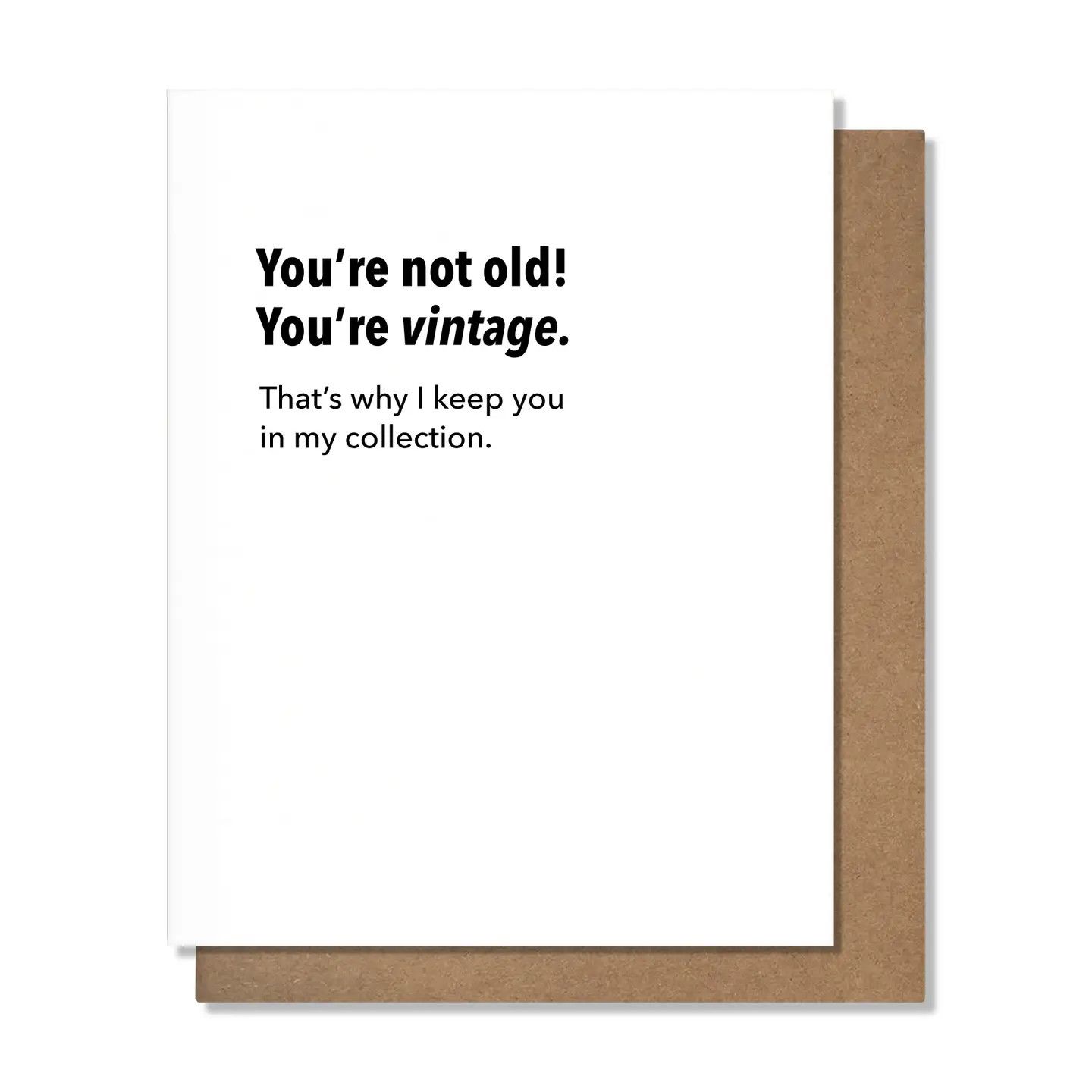 Birthday Card - Vintage Birthday