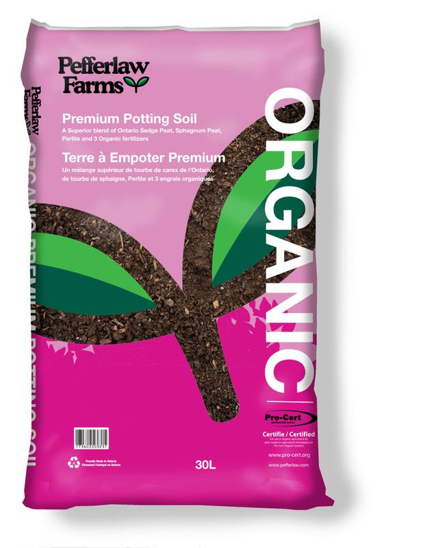 Organic Premium Potting Soil - 30 L