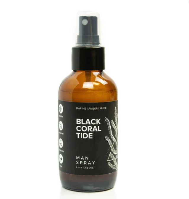 Body Spray 4 oz Black Coral Tide