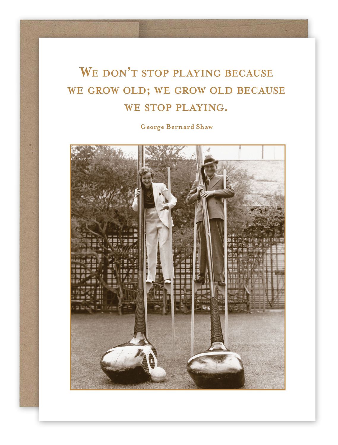 Birthday Card: Stop Playing