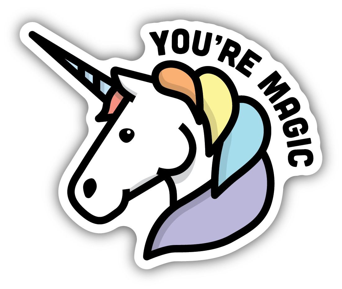 Sticker - You&#39;re Magic Unicorn