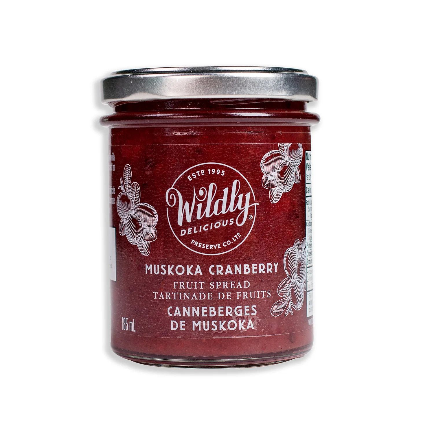 Muskoka Cranberry Fruit Spread