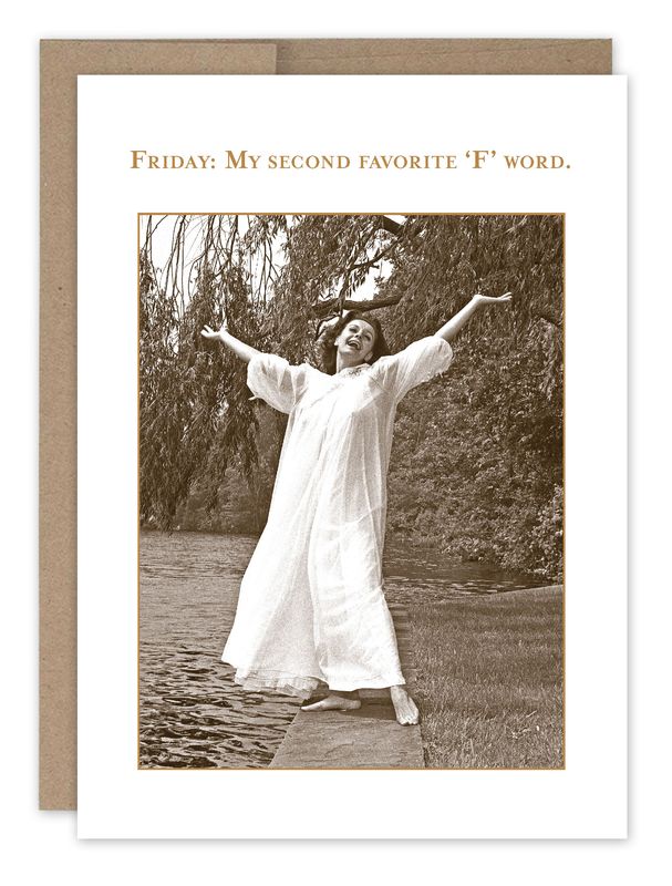 Birthday Card:  Friday