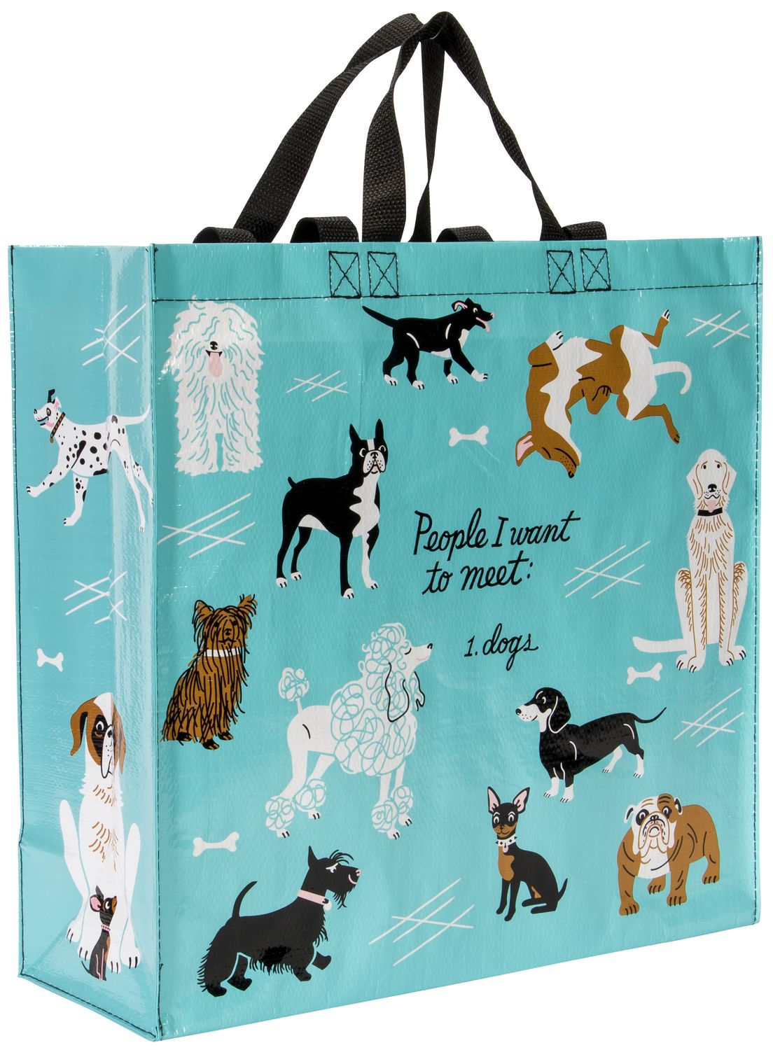 Re-usable Shopping Bag People I want to Meet - Dogs