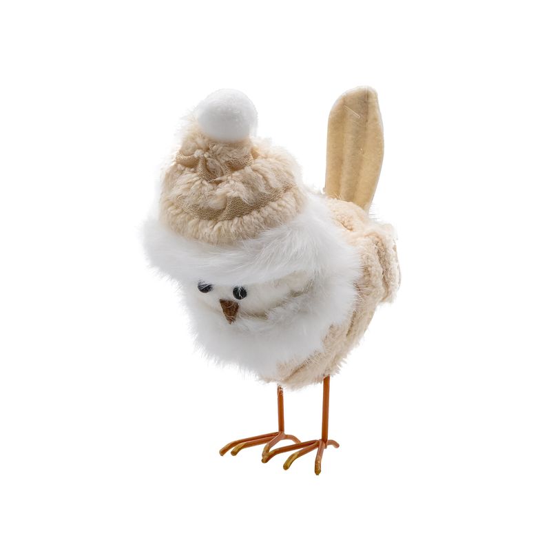 Standing Bird Cream 12.5*9*15