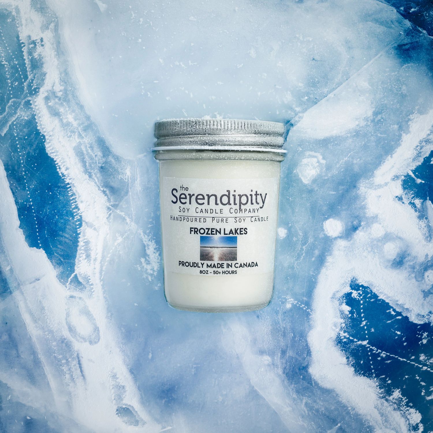 Soy Candle - Frozen Lakes 8oz