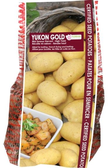 Seed Potatoes, Variety: Yukon Gold 2kg