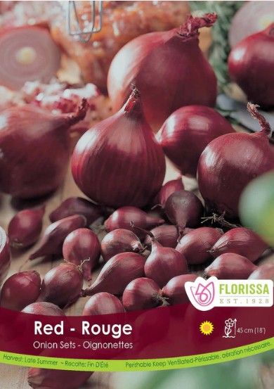 Onion Set : Red Karmen (80 bulbs)