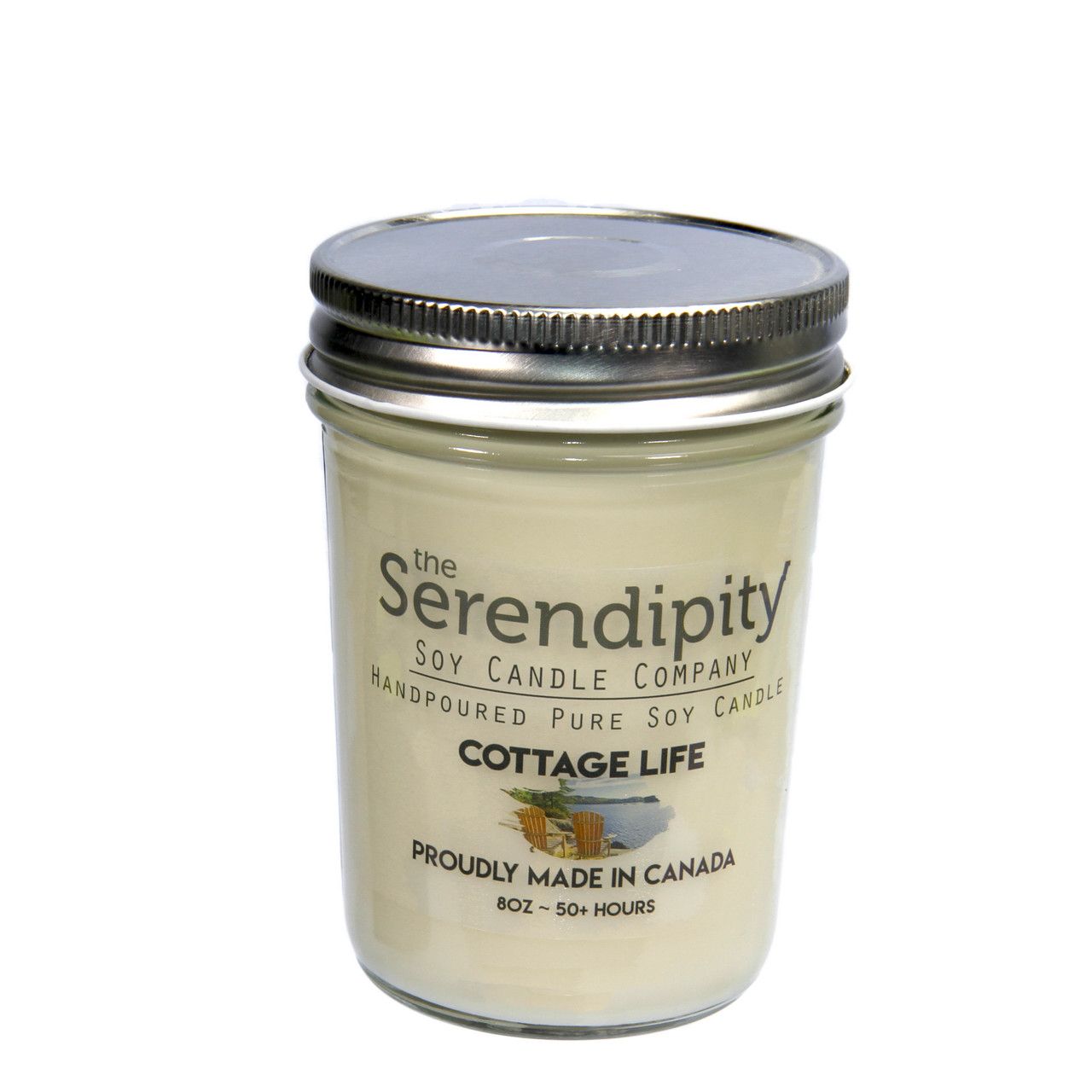 Soy Candle - Cottage Life, Size: 8oz