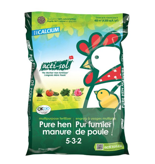 Acti-Sol Hen Manure 5-3-2 (20 kg)