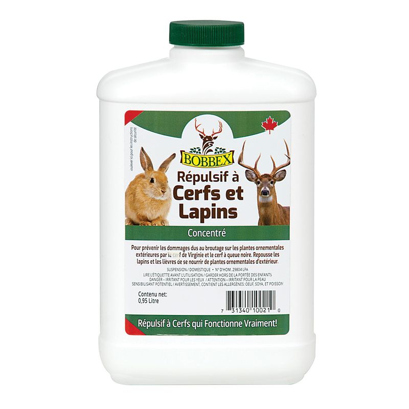 Bobbex (deer/rabbit) Repel .95 L Concentrate