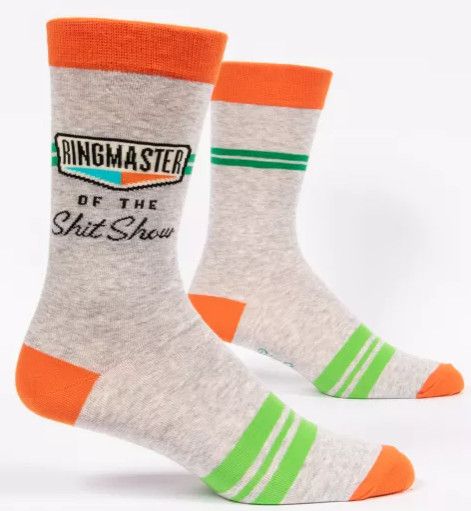 Crew Socks (M 7-12), Style: Ringmaster