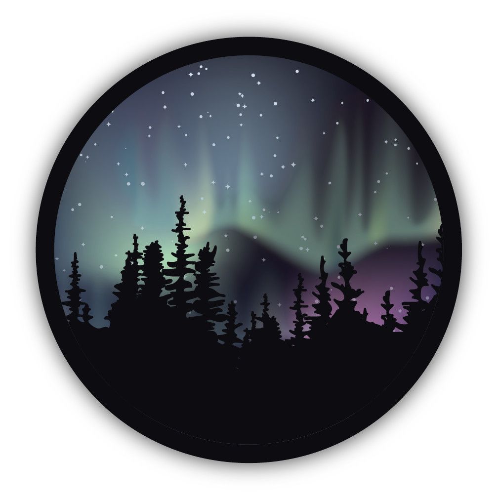 Sticker - Northern Lights